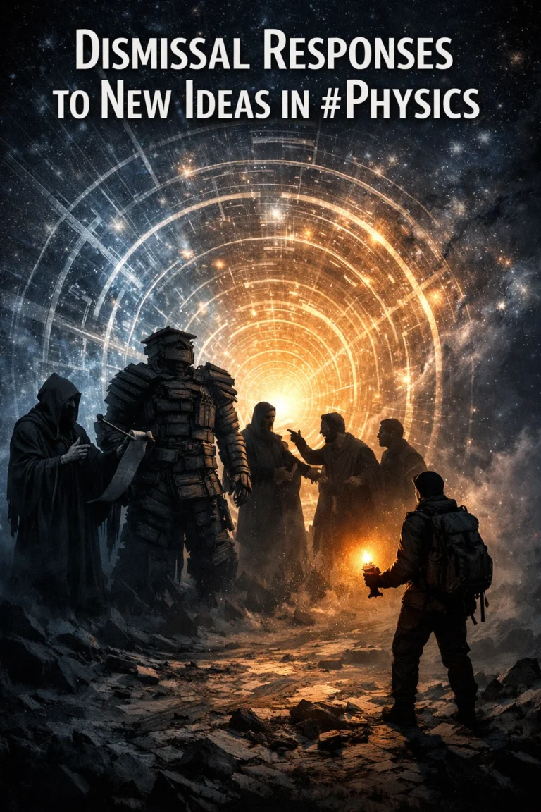 DismissalResponsesToNewIdeasInPhysics